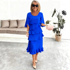 Loose Cocktail Dress — Pastel Style