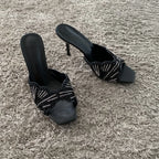 Mule de Perlas con Tacón Stiletto – Boda y Gala