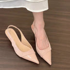 Sandalia de Puntera Fina – Efecto Piel Elegante Primavera