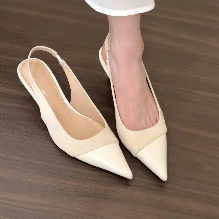 Sandalia de Puntera Fina – Efecto Piel Elegante Primavera
