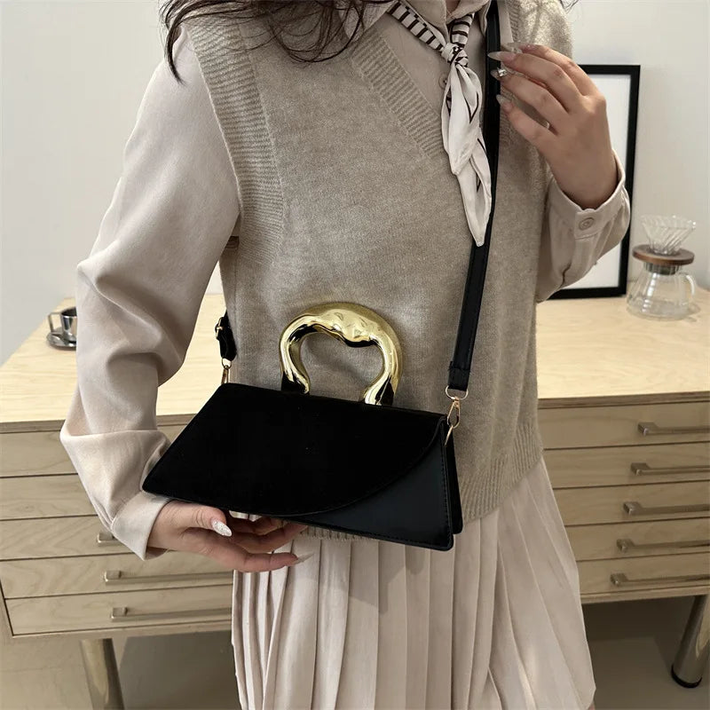 Bolso Shoulder Minimalista Estilo Francés – Gran Capacidad