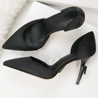 Korean Silk Pump – High Heel Office