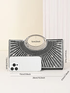 Clutch Retro with Large Ring – Bridal Dinner Bag