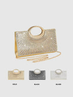 Clutch Retro with Large Ring – Bridal Dinner Bag