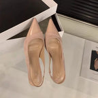 Sandalia de Puntera Fina – Efecto Piel Elegante Primavera
