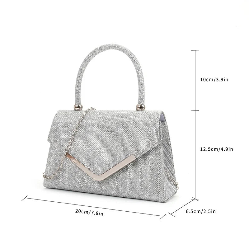 Bolso de Cena Clutch Crossbody – Cartera de Maquillaje Noche