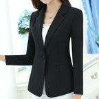 Blazer Elegante para Mujer — Chaqueta de Trabajo Rosa, Moda 2026