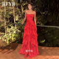 Vestido de Gala en Gasa con Chal Desmontable